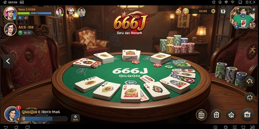 Gameplay seru dan menantang di 666J, permainan QiuQiu yang menarik.