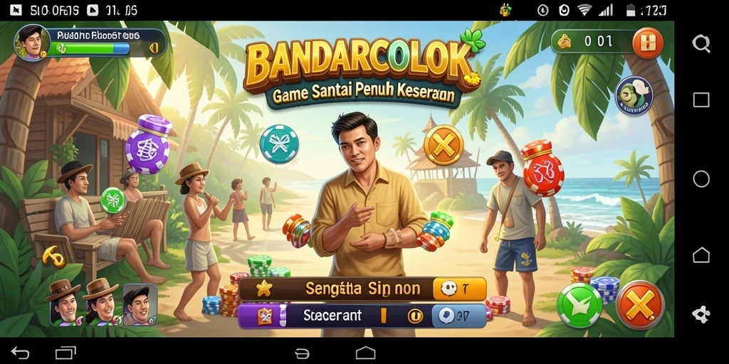 Tampilan gameplay <strong>BANDARCOLOK</strong> yang seru dan penuh warna.