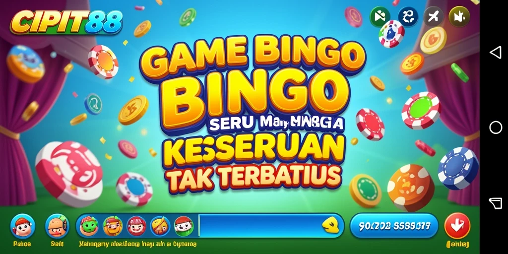 Screenshot gameplay bingo yang penuh aksi dan keseruan.