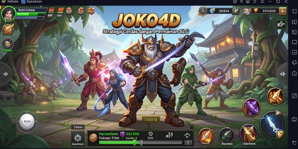 Tampilan menarik dari gameplay JOKO4D dengan elemen strategi.