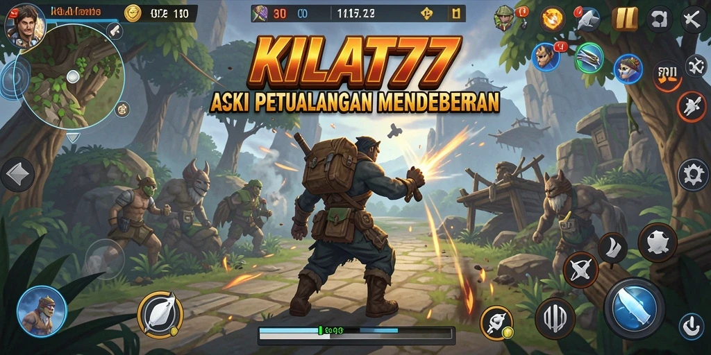 Tangkapan layar KILAT77 menampilkan gameplay aksi yang intens dan mendebarkan.