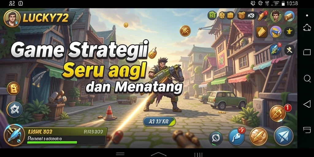Gameplay <strong>LUCKY72</strong> yang penuh strategi dan tantangan.