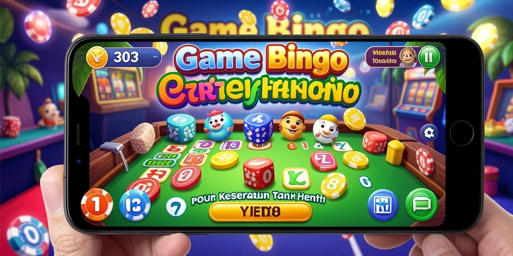 Tampilan gameplay MODE303 yang penuh warna dan seru.