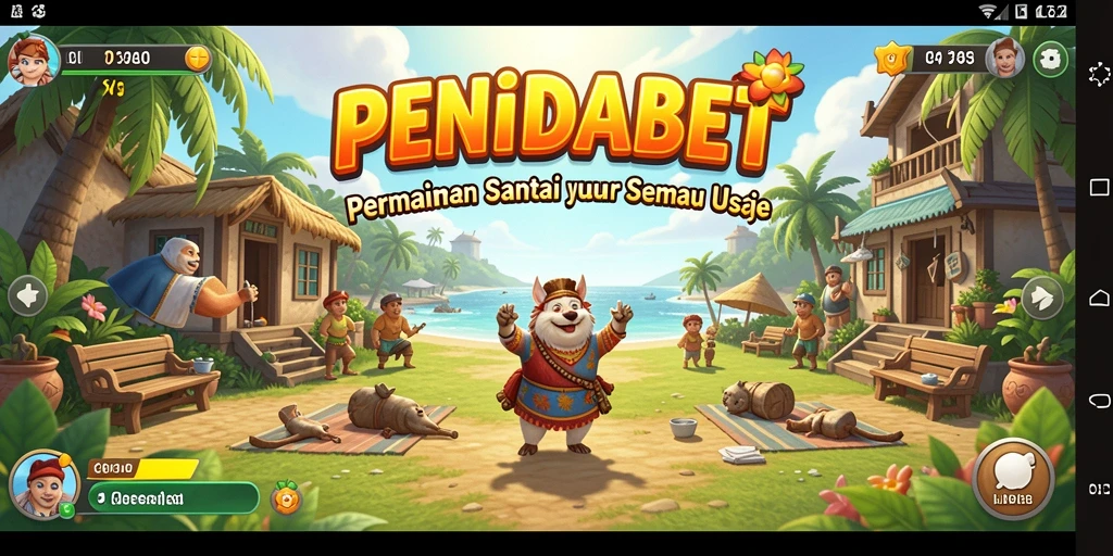 Screenshot gameplay PENIDABET yang menunjukkan suasana permainan santai.