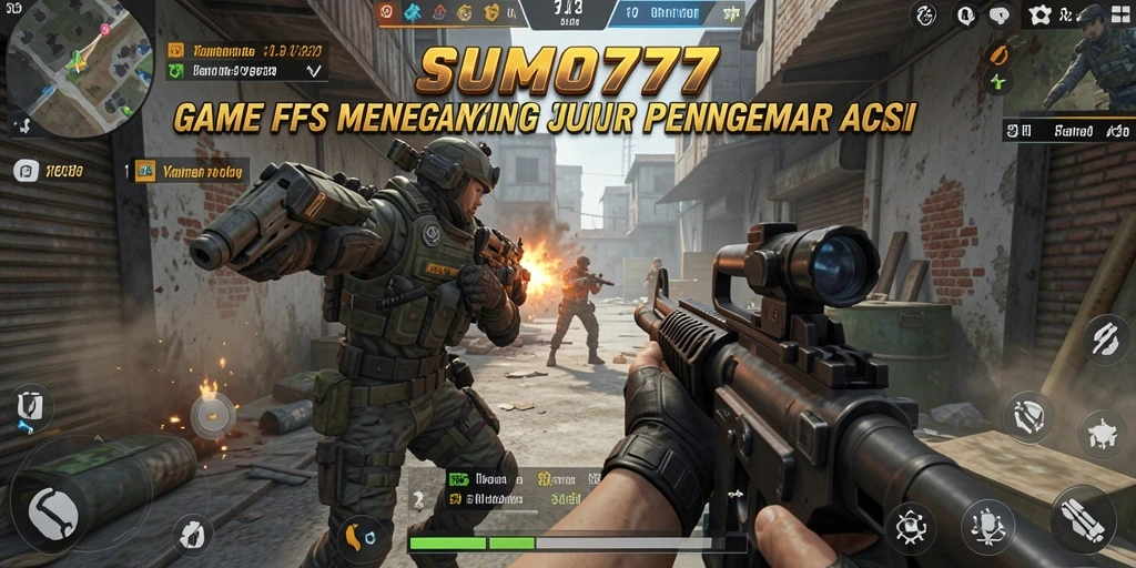 Tampilan utama gameplay SUMO777 yang dinamis dan mendebarkan.